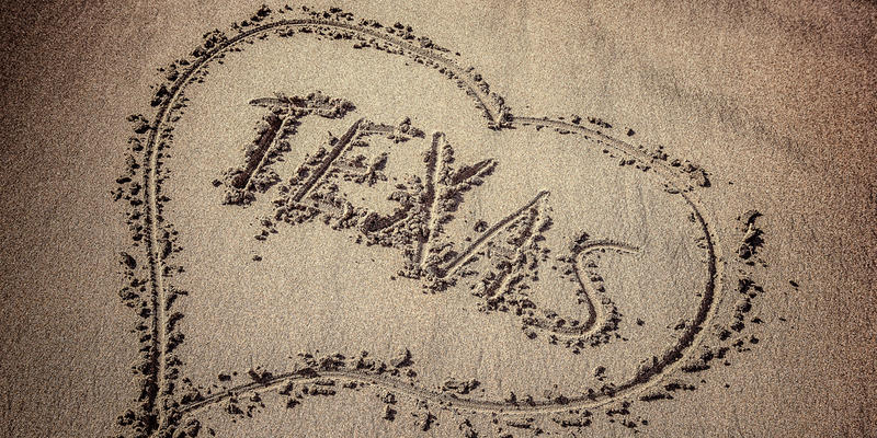 TEXAS WRITTEN IN SAND