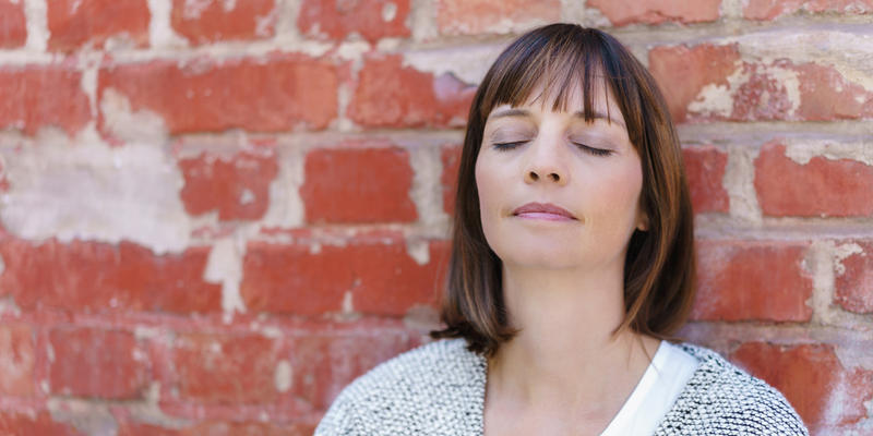Woman Eyes-Closed