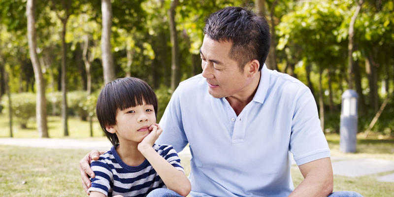 FATHER,SON,CONVERSATION