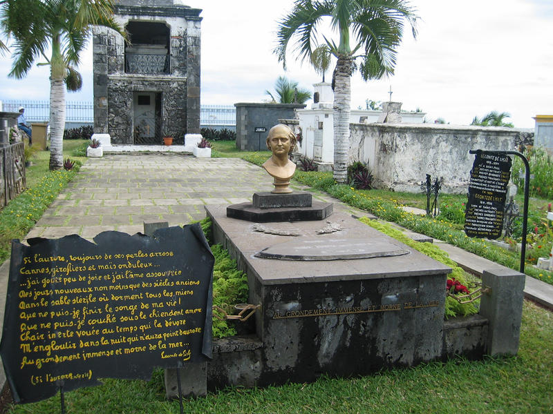 Cimetière marin à Saint Paul à la Réunion