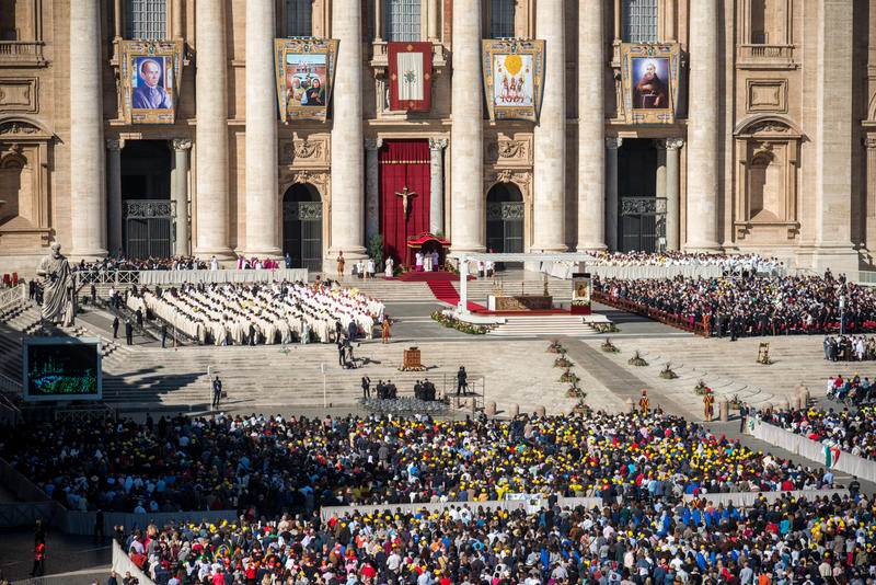 Pope Francis canonizations