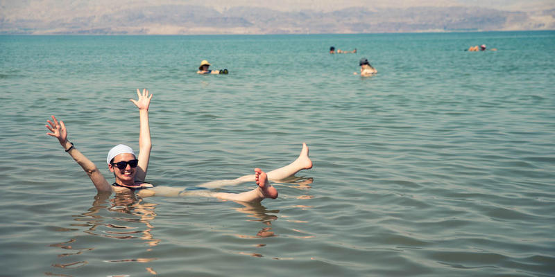 WOMAN SWIMMING