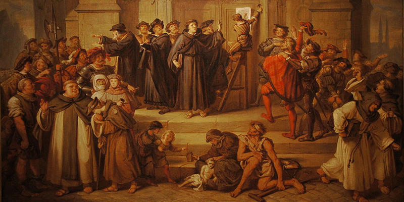 MARTIN LUTHER,REFORMATION,95 THESES