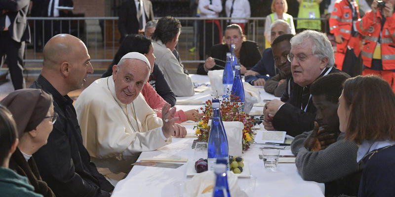 POPE FRANCIS REFUGEES