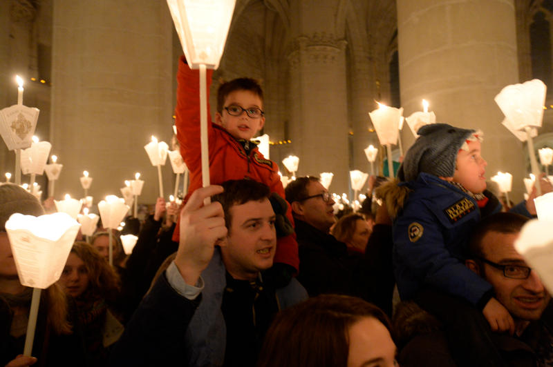 Procession de la saint Nicolas à Saint-Nicolas-de-Port en Lorraine