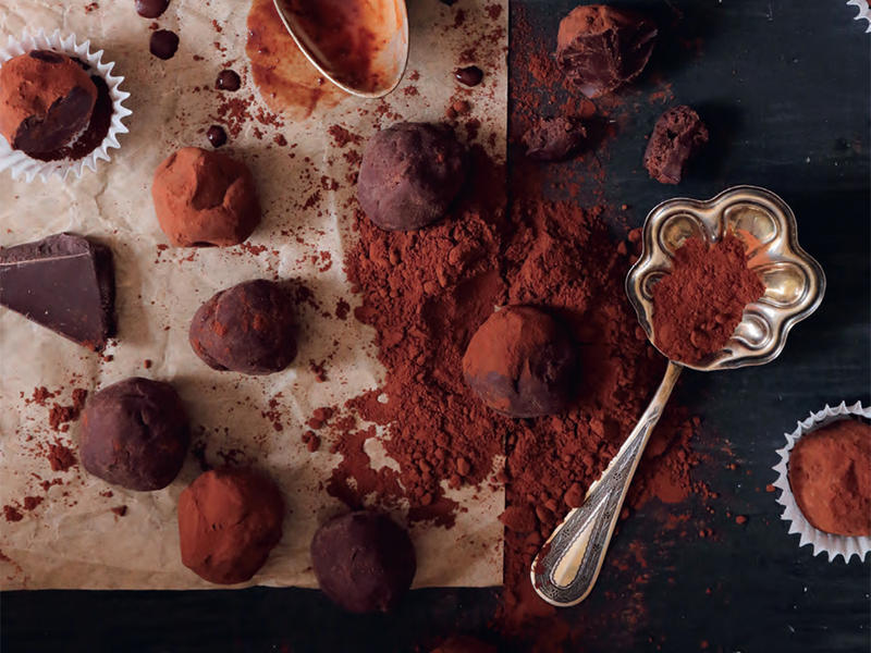 Truffes au chocolat
