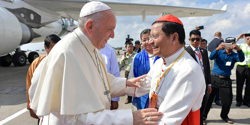 POPE FRANCIS,MYANMAR