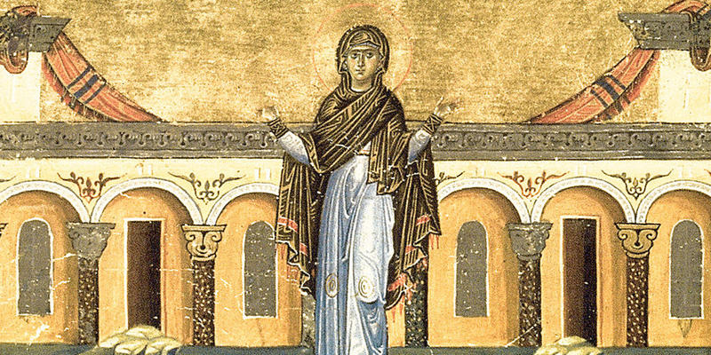 RIGHTEOUS SYNCLETICA OF ALEXANDRIA