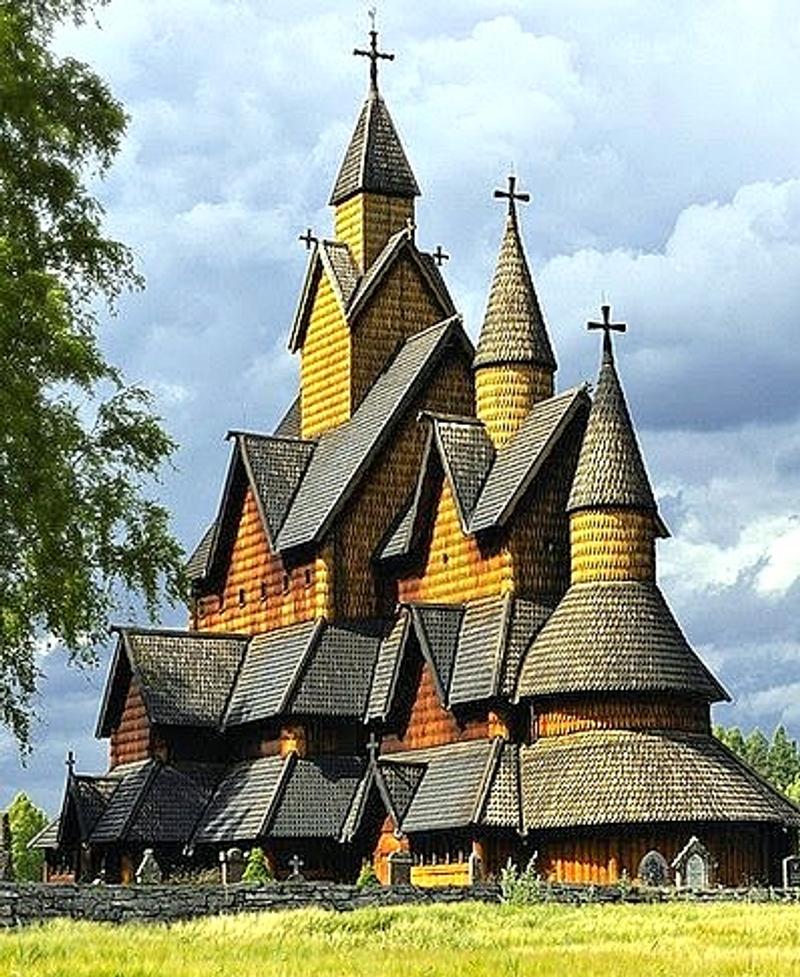 STAVE CHURCH,NORWAY