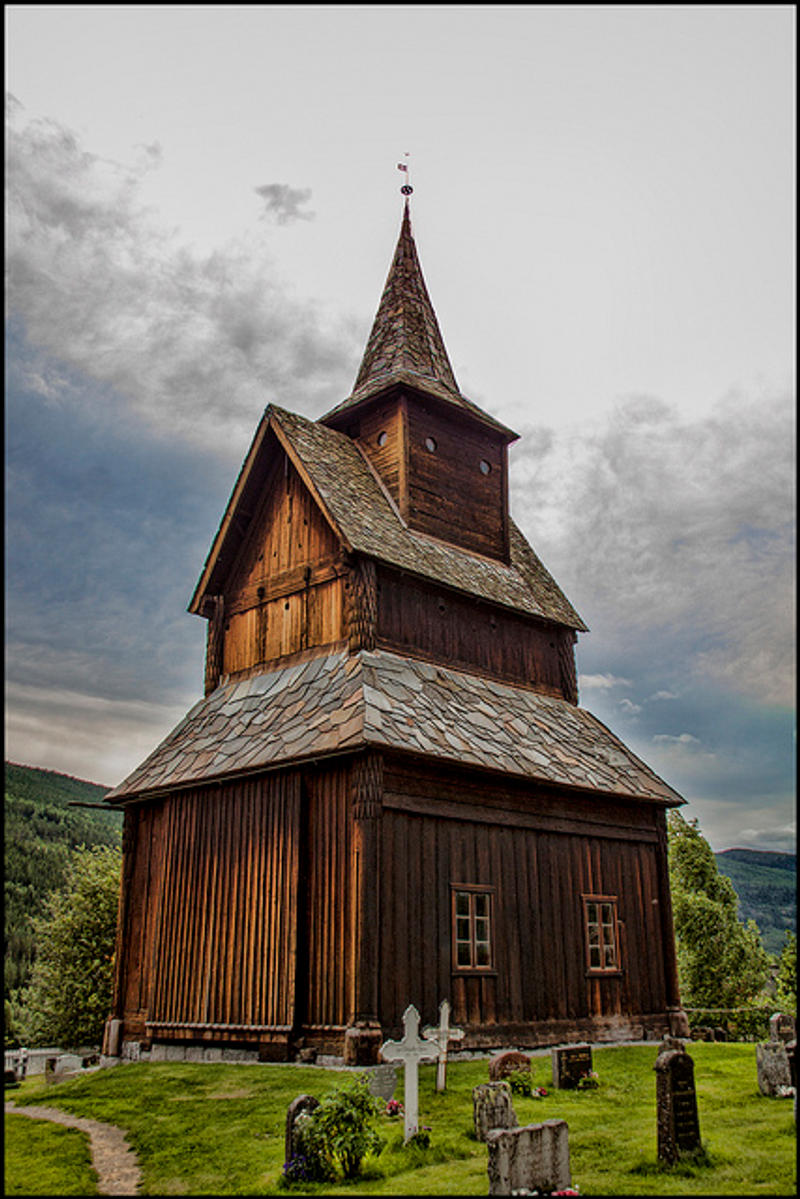 STAVE CHURCH,NORWAY