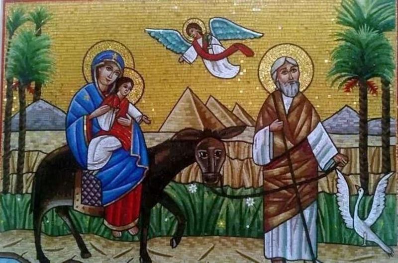 agrada Familia, Iglesia copta, Egipto, Herodes