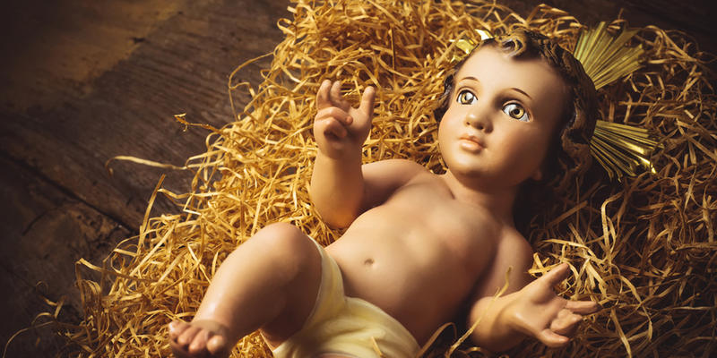 BABY,JESUS,MANGER