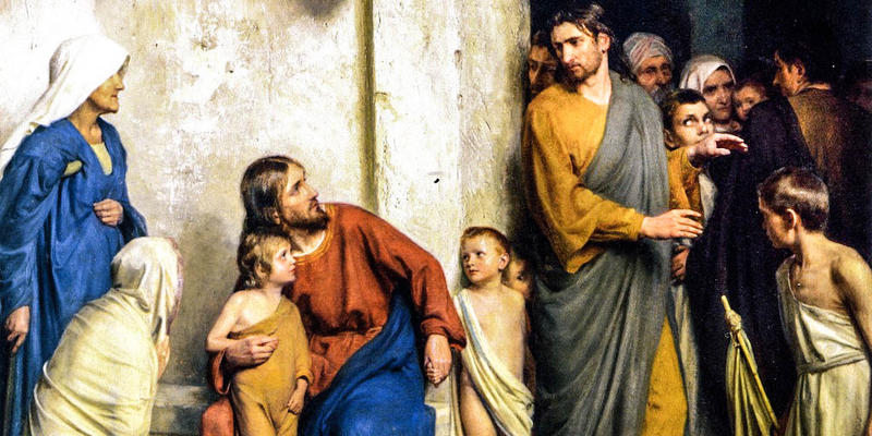 JESUS IN A CROWD