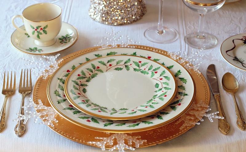 Christmas table