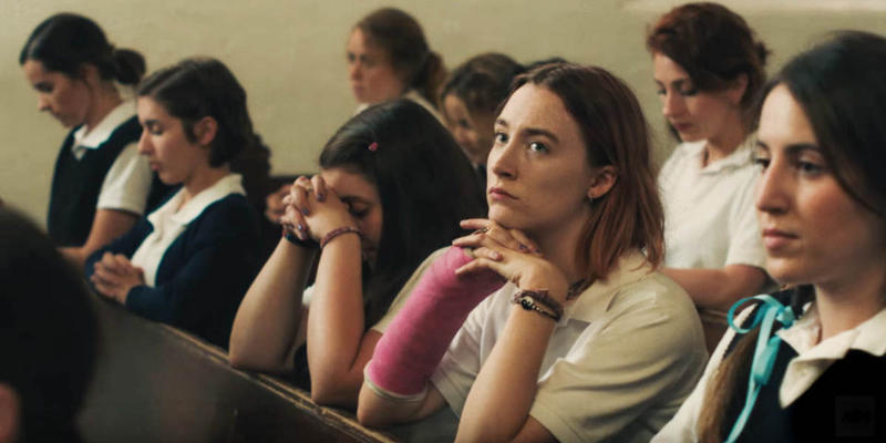 GIRL PRAYING IN PEW