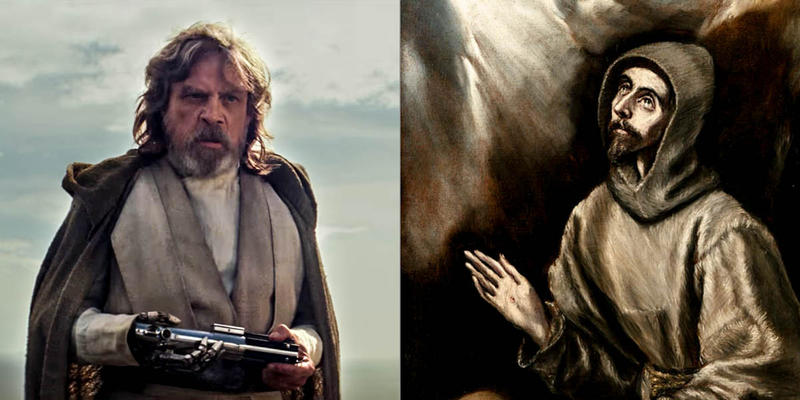 LUKE SKYWALKER,SAINT FRANCIS
