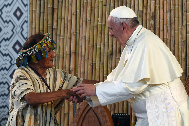 PERU-POPE-VISIT-INDIGENOUS