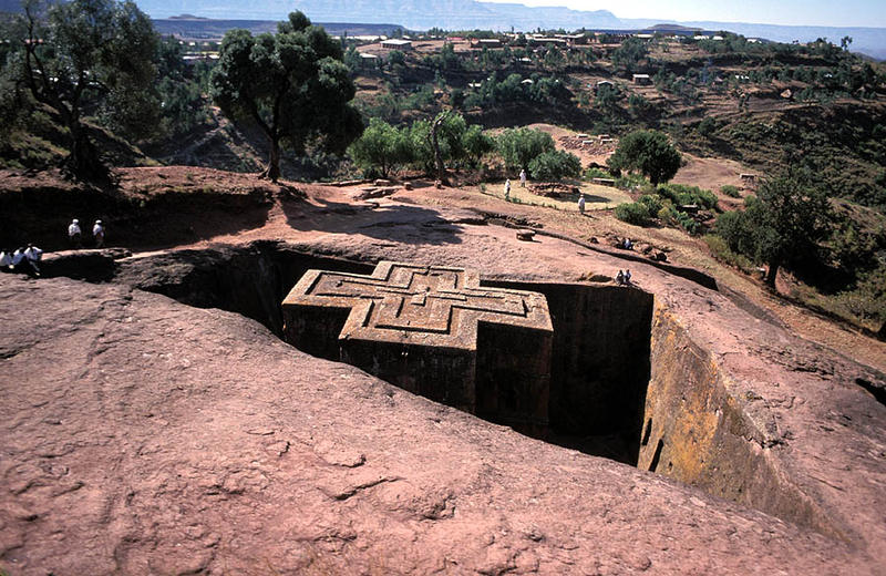 ROCK-HEWN CHURCH OF LALIBELA