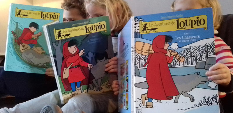 Jeunes lecteurs de Loupio
