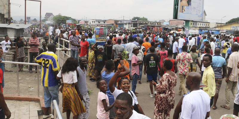 CONGO PROTEST