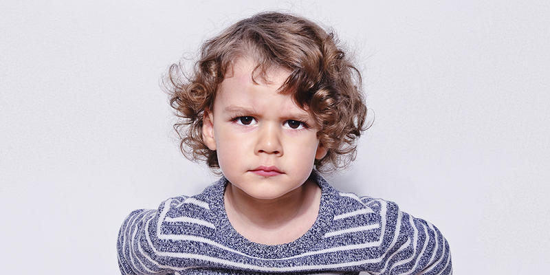 Angry boy