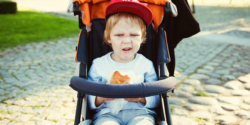 TODDLER,STROLLER,ANGRY,TANTRUM