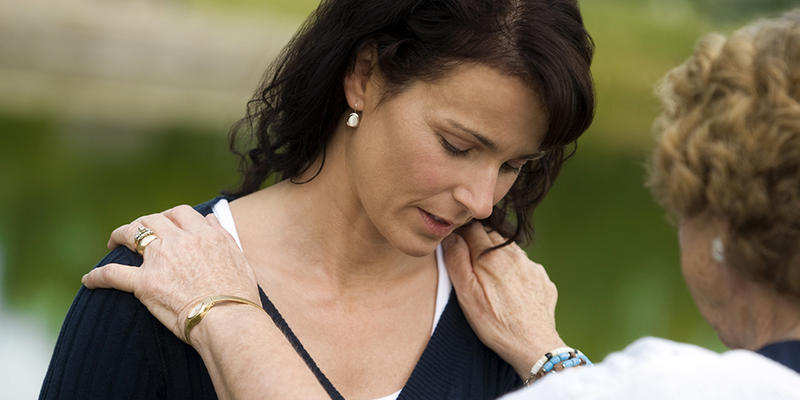 CONSOLING ANOTHER PERSON