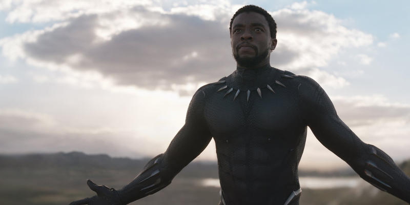 BLACK PANTHER,CHADWICK BOSEMAN