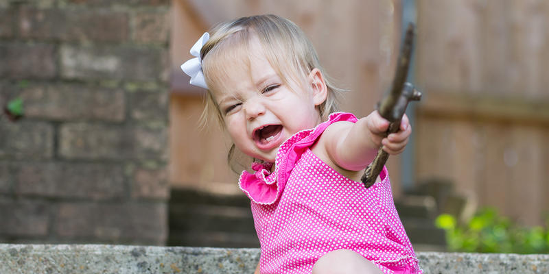 CHILD PRETENDING