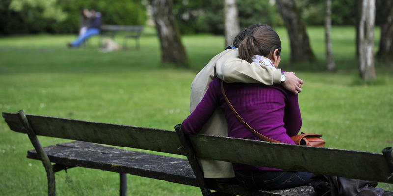 COUPLE HUG
