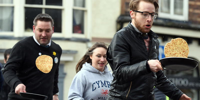 PANCAKE RACE