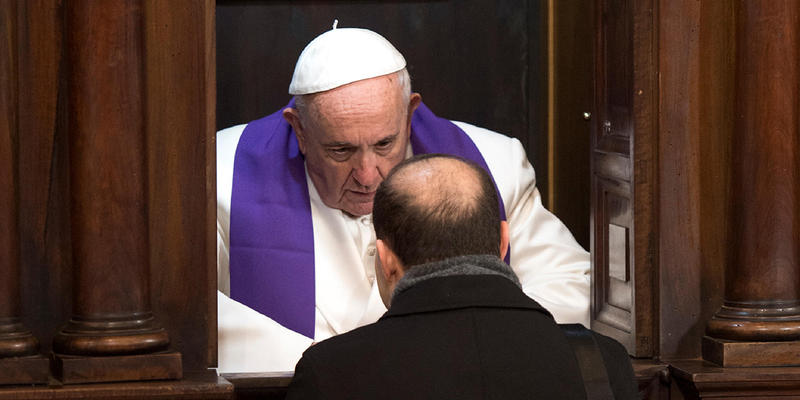 POPE FRANCIS,CONFESSION