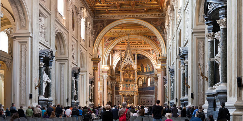 ST JOHN LATERAN,BASILICA,MASS