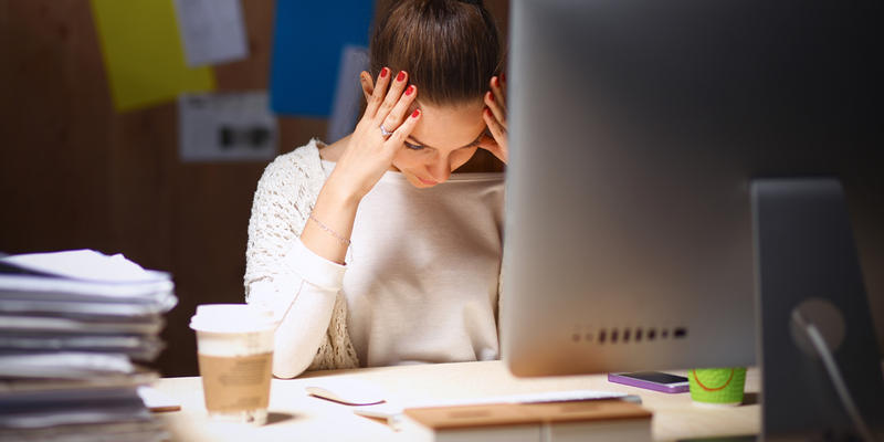 WOMAN,WORK,STRESS