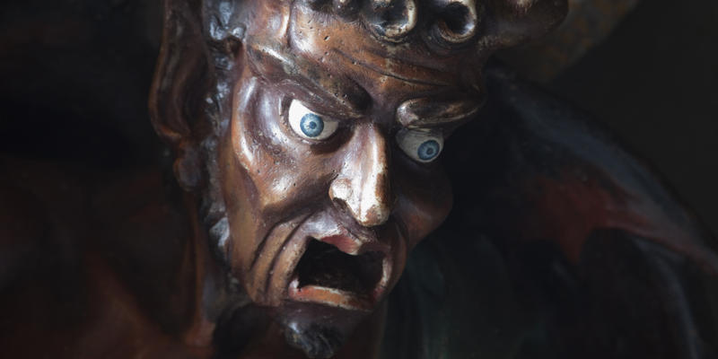 DEVIL STATUE