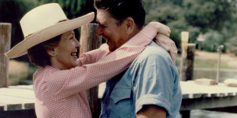 NANCY REAGAN RONALD