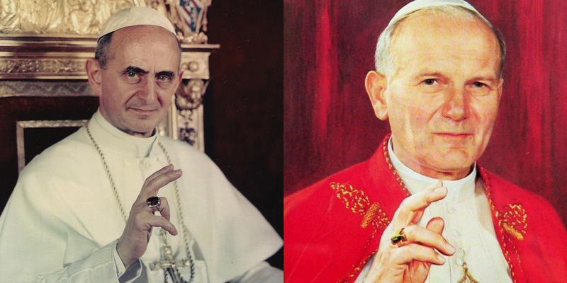 PAUL VI JOHN PAUL II