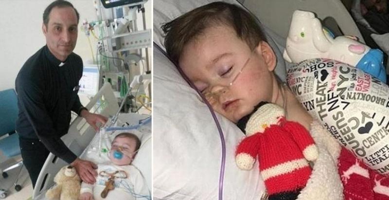 Padre Gabriele Brusco e Alfie Evans
