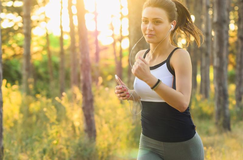 Woman Exercise Fitness Jogging