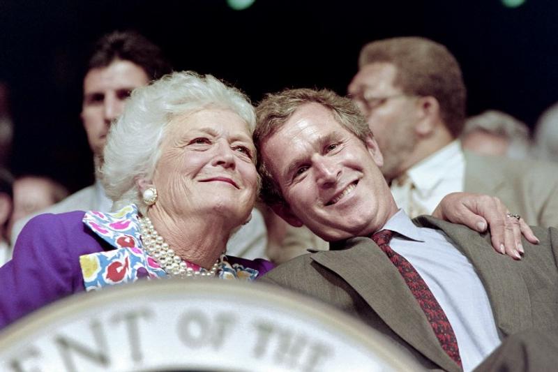 BARBARA BUSH,DEATH
