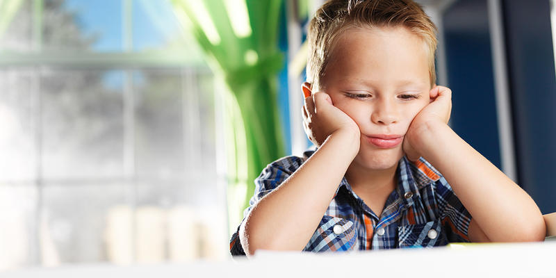 BORED LITTLE BOY