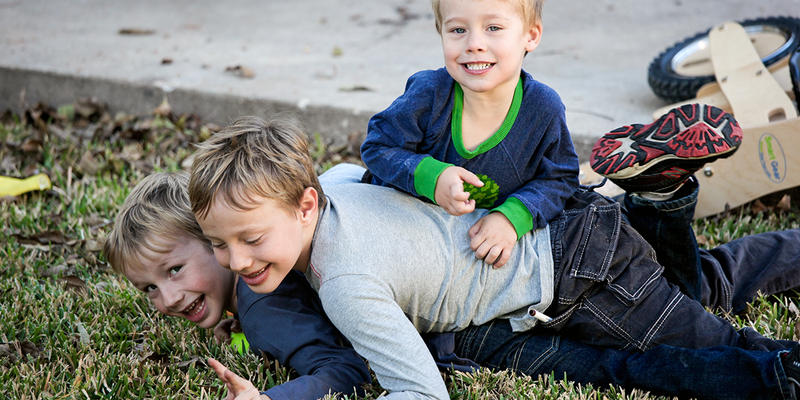 BOYS PLAYING