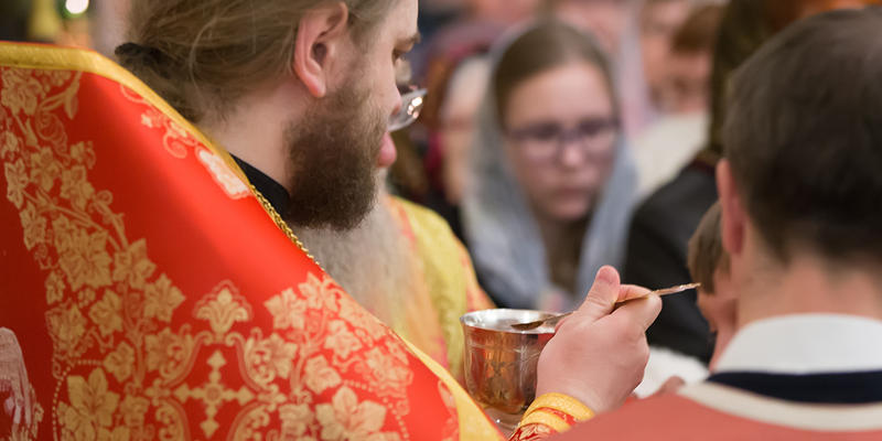 KOMUNIA ŚWIĘTA W PRAWOSŁAWIU