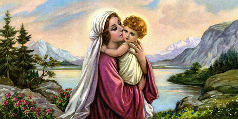 MOTHER MARY AND JESUS