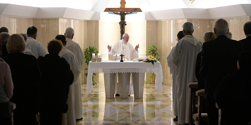 POPE FRANCIS SANTA MARTA