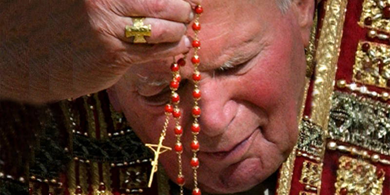 POPE JOHN PAUL II,ROSARY