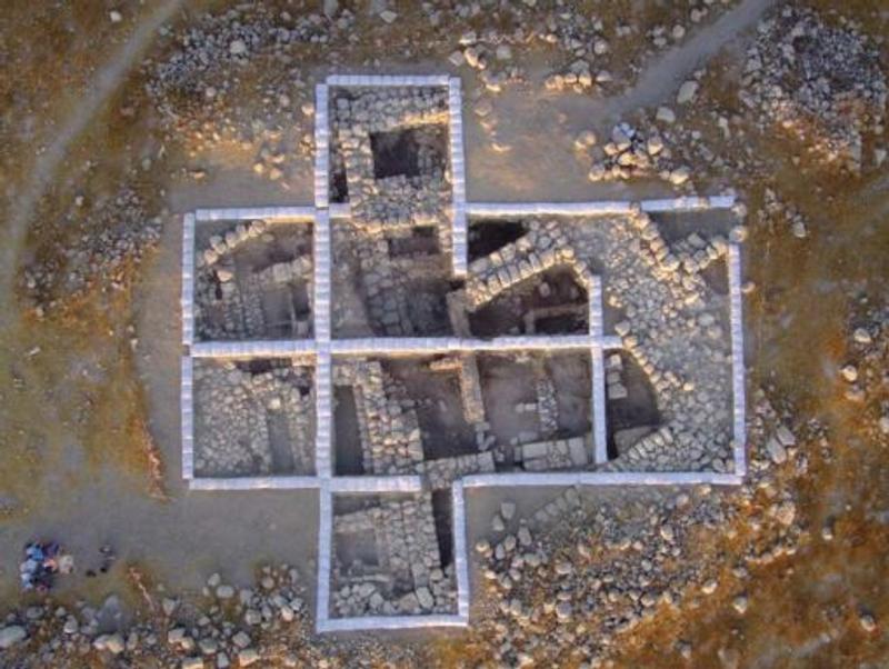 AERIAL VIEW OF SITE