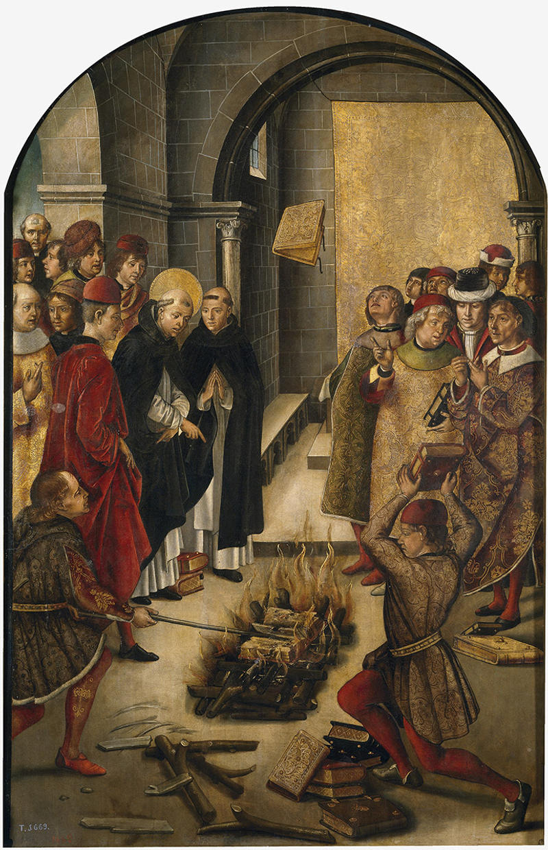 SAINT DOMINIC-CATARS-Berruguete-PD