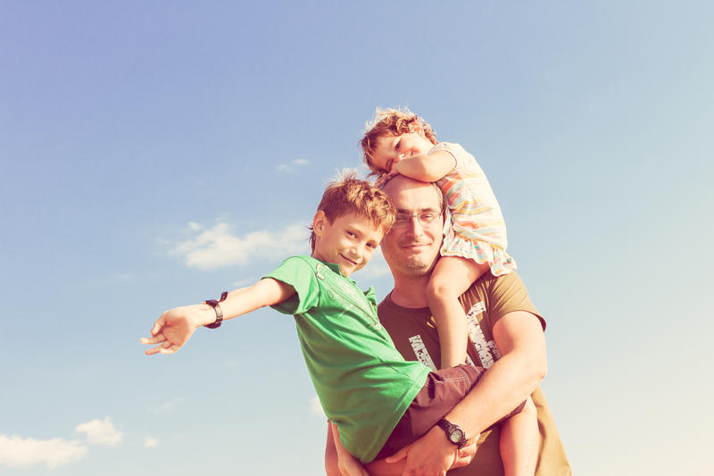 FATHER TWO SONS