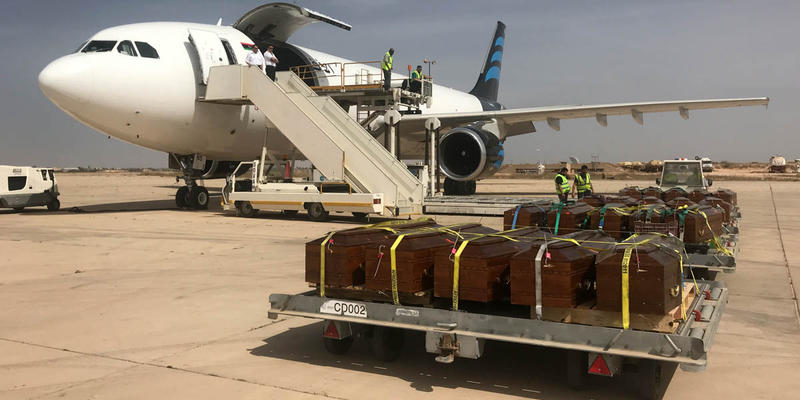 BODIES OF EGYPT COPT CHRISTIANS